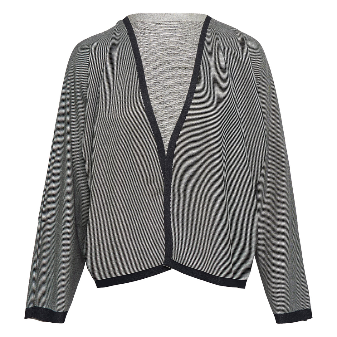 A-POC Form Stripe Cardigan