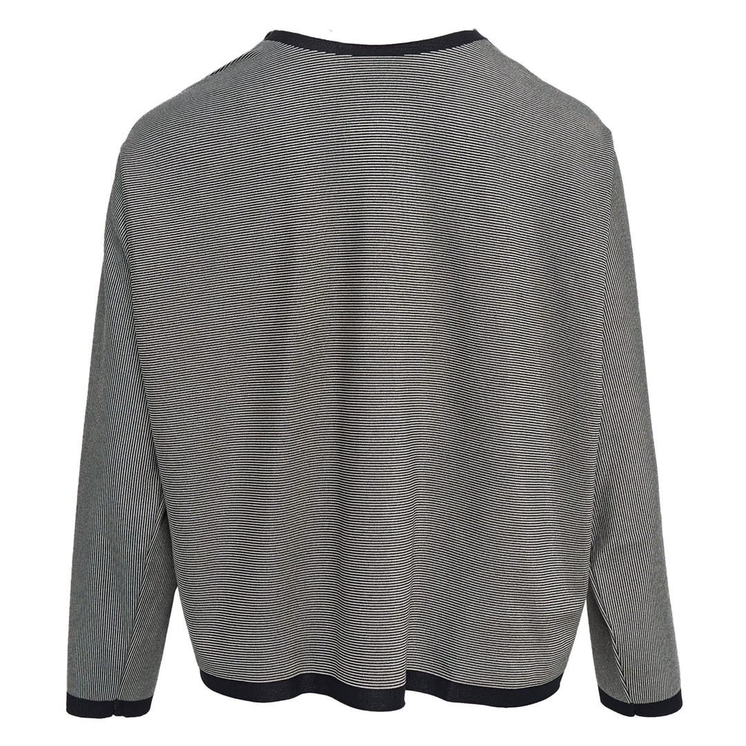 A-POC Form Stripe Cardigan