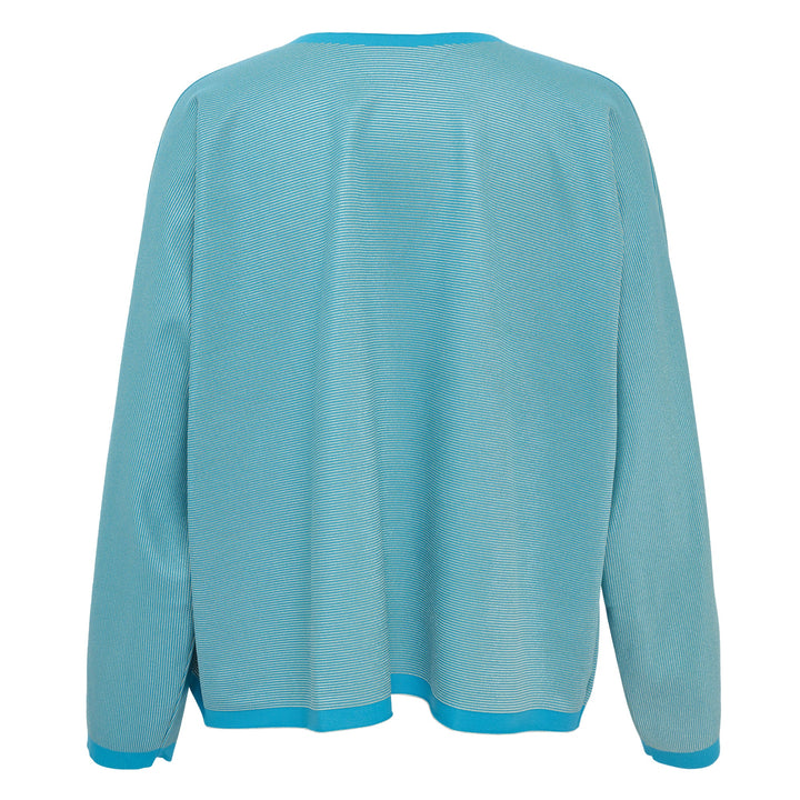 A-POC Form Stripe Cardigan