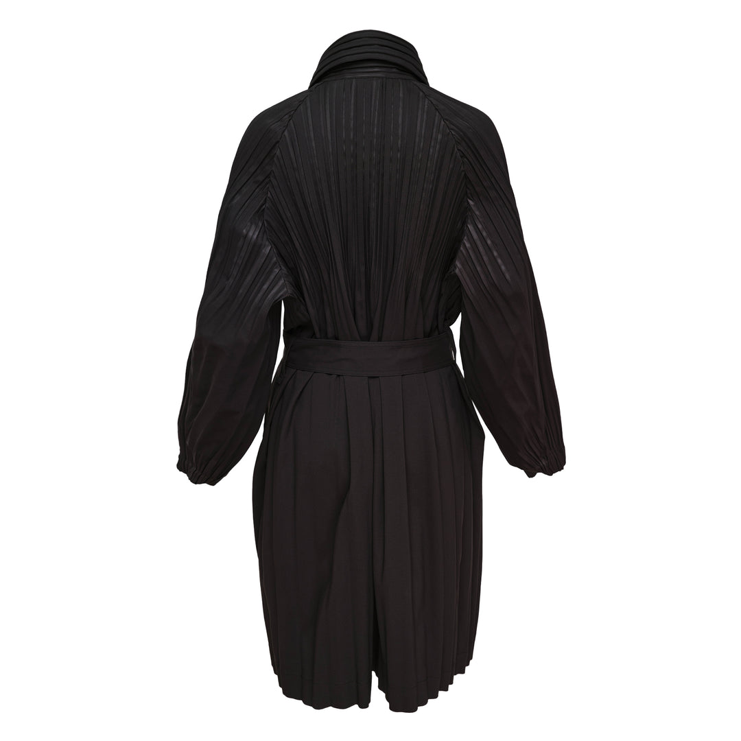 PLEATS PLEASE ISSEY MIYAKE Smooth Pleated Long Coat – Available at Club 21, Official Retailer in Singapore, Malaysia & Thailand with Global Shipping Online