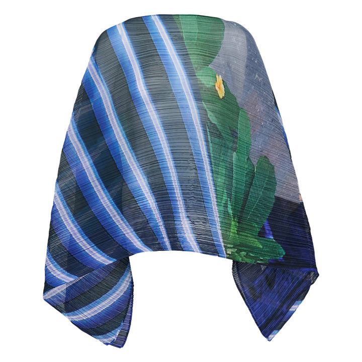 PLEATS PLEASE ISSEY MIYAKE City Collage Madame-T Scarf – Available at Club 21, Official Retailer in Singapore, Malaysia & Thailand with Global Shipping Online