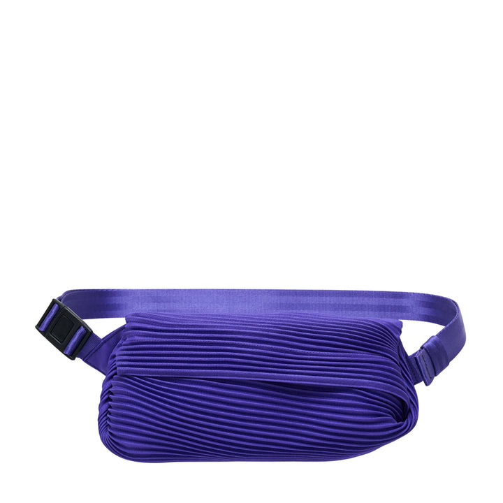 Bias Pleats Waist Bag