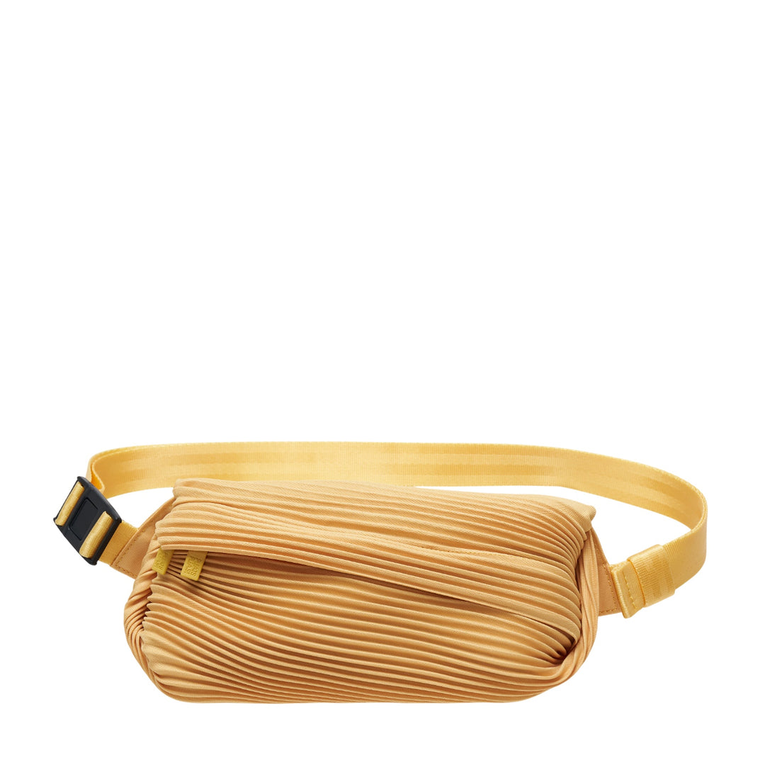 Bias Pleats Waist Bag
