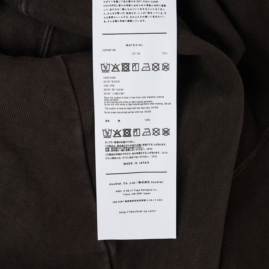 doublet Mud Dyed Hoodie – Available at Club 21, Official Retailer in Singapore, Malaysia & Thailand with Global Shipping Online