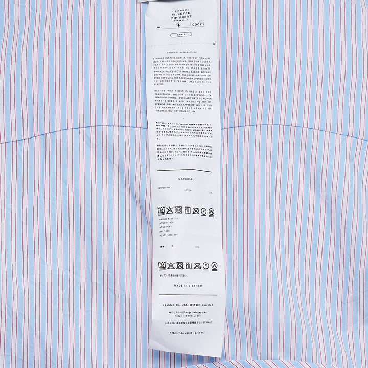 Filleted Zip Shirt