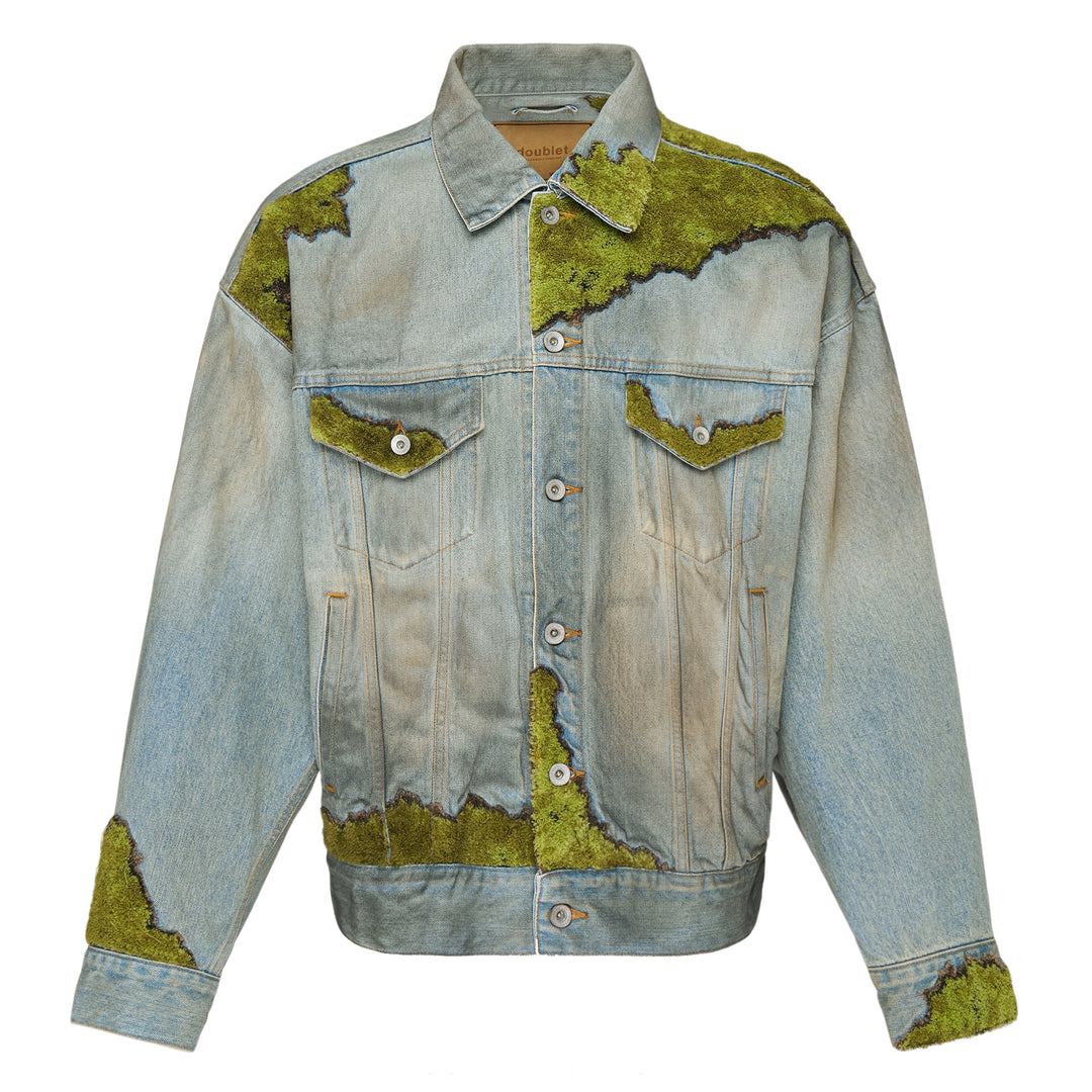 doublet Moss Grown Wood Denim Jacket – Available at Club 21, Official Retailer in Singapore, Malaysia & Thailand with Global Shipping Online