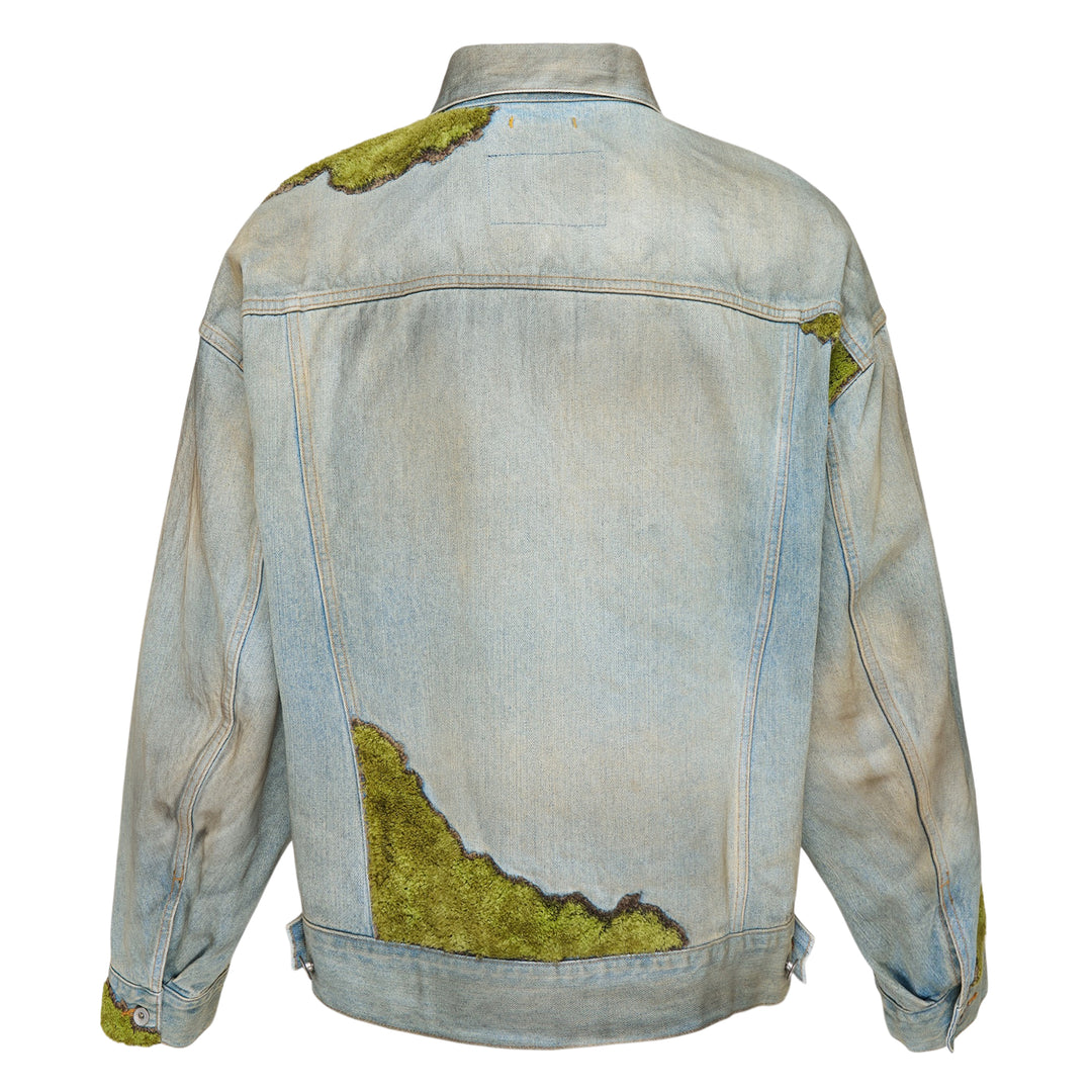 doublet Moss Grown Wood Denim Jacket – Available at Club 21, Official Retailer in Singapore, Malaysia & Thailand with Global Shipping Online