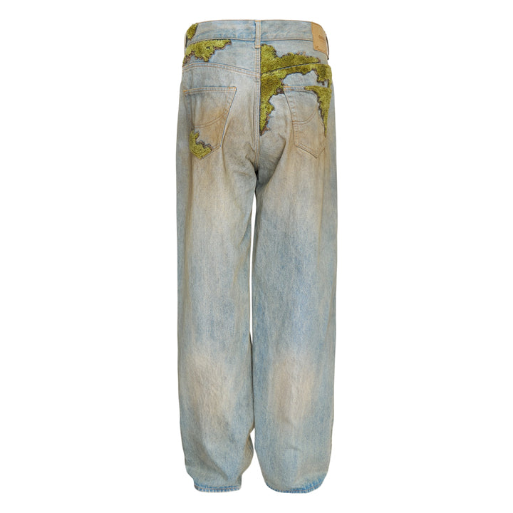 doublet Moss Grown Wood Denim Pants – Available at Club 21, Official Retailer in Singapore, Malaysia & Thailand with Global Shipping Online
