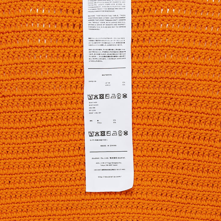 doublet Sliced Carrot Crochet Cardigan – Available at Club 21, Official Retailer in Singapore, Malaysia & Thailand with Global Shipping Online