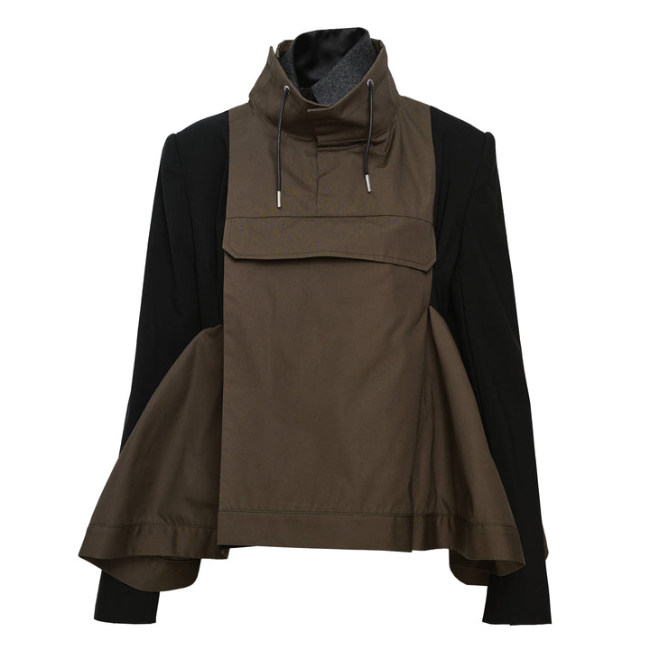 Wool Suiting Blouson