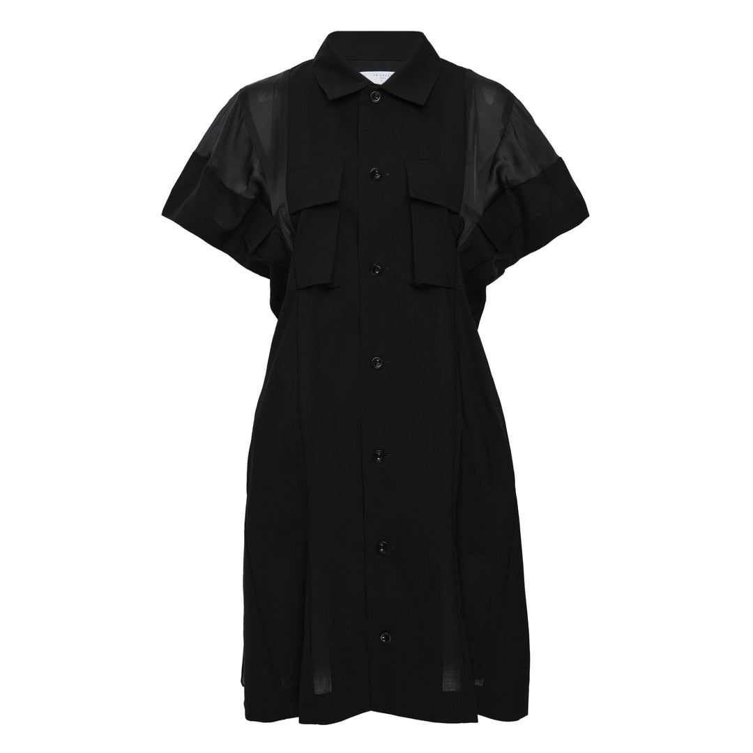 Wool Suiting Dress