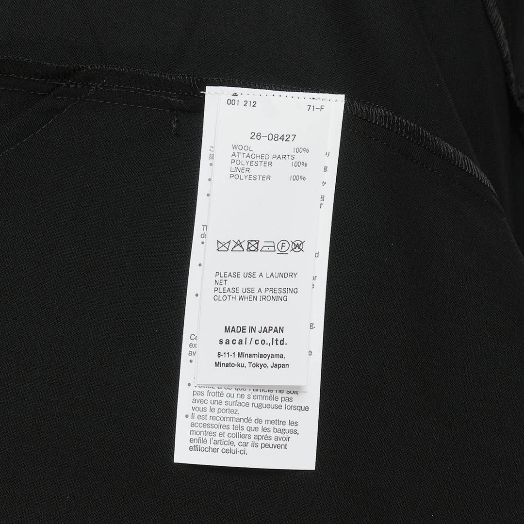 Wool Suiting Dress