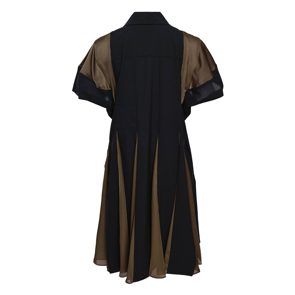 sacai Wool Suiting Dress - view 2