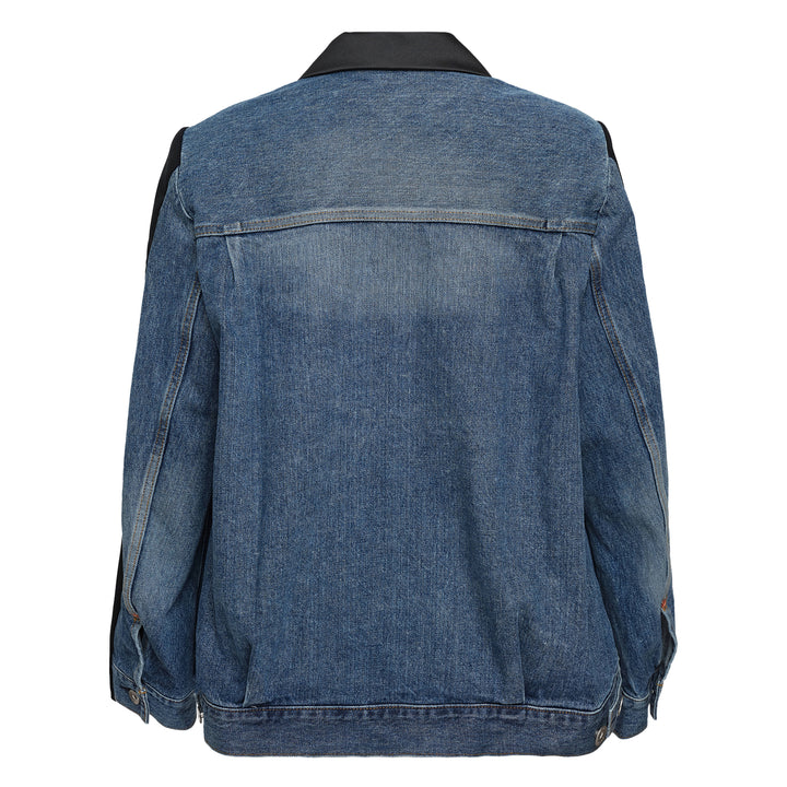 Wool Suiting x Denim Jacket
