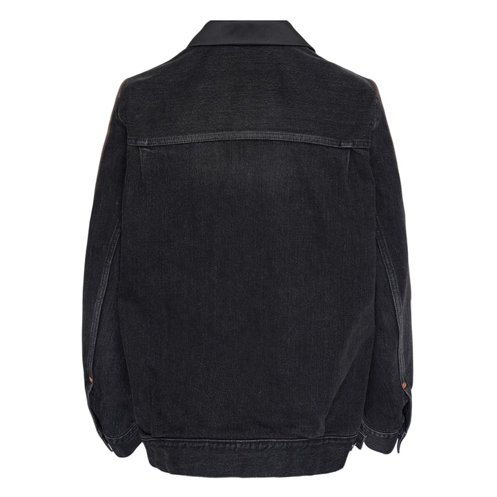 Wool Suiting x Denim Jacket
