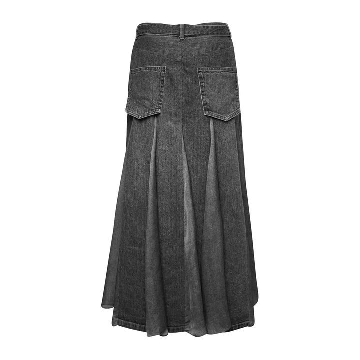 sacai Denim Skirt – Available at Club 21, Official Retailer in Singapore, Malaysia & Thailand with Global Shipping Online