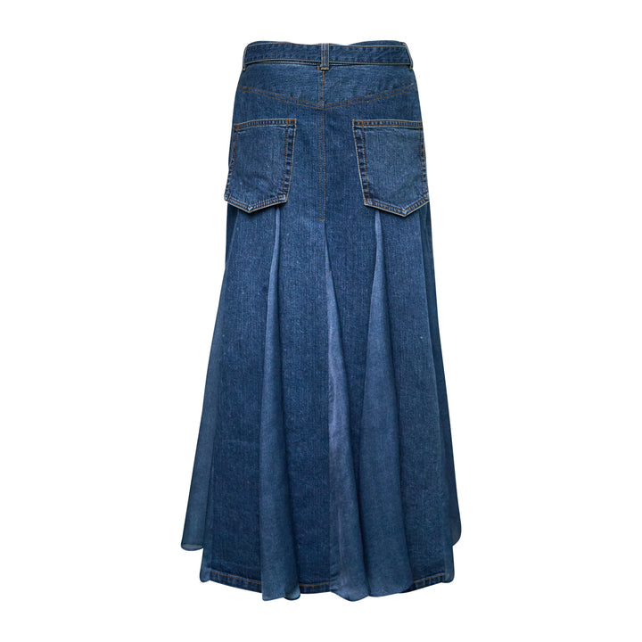 sacai Denim Skirt – Available at Club 21, Official Retailer in Singapore, Malaysia & Thailand with Global Shipping Online