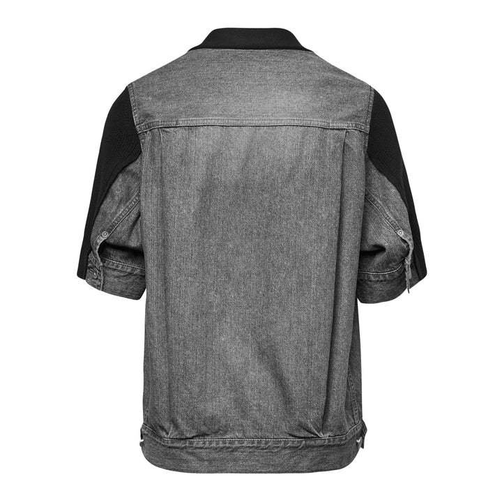 sacai Denim x Knit Cardigan – Available at Club 21, Official Retailer in Singapore, Malaysia & Thailand with Global Shipping Online