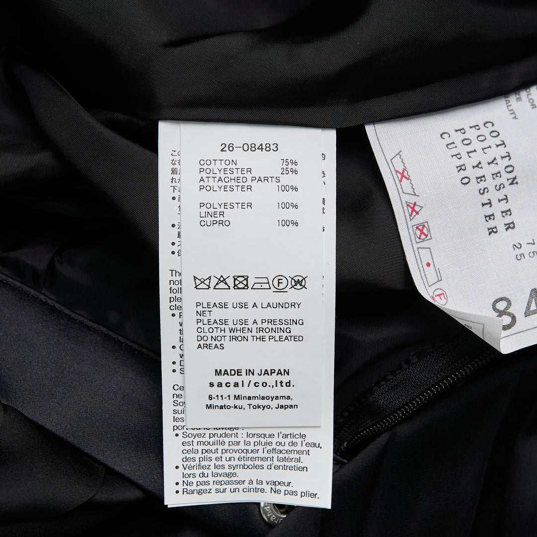sacai Fabric Mix Pullover – Available at Club 21, Official Retailer in Singapore, Malaysia & Thailand with Global Shipping Online