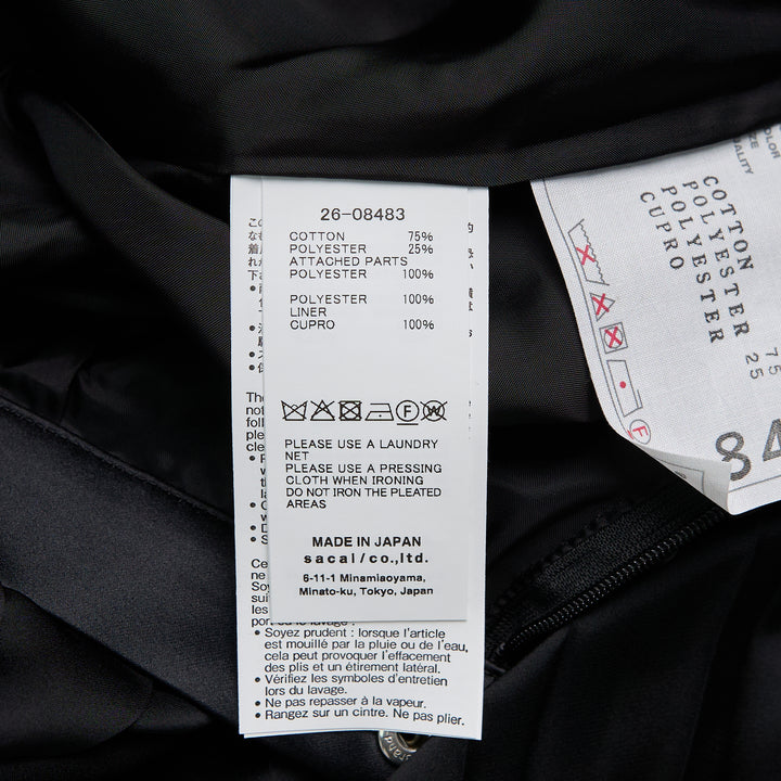 sacai Fabric Mix Pullover – Available at Club 21, Official Retailer in Singapore, Malaysia & Thailand with Global Shipping Online