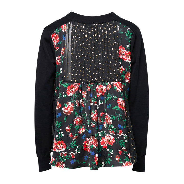 sacai Pattern Mix Cardigan – Available at Club 21, Official Retailer in Singapore, Malaysia & Thailand with Global Shipping Online