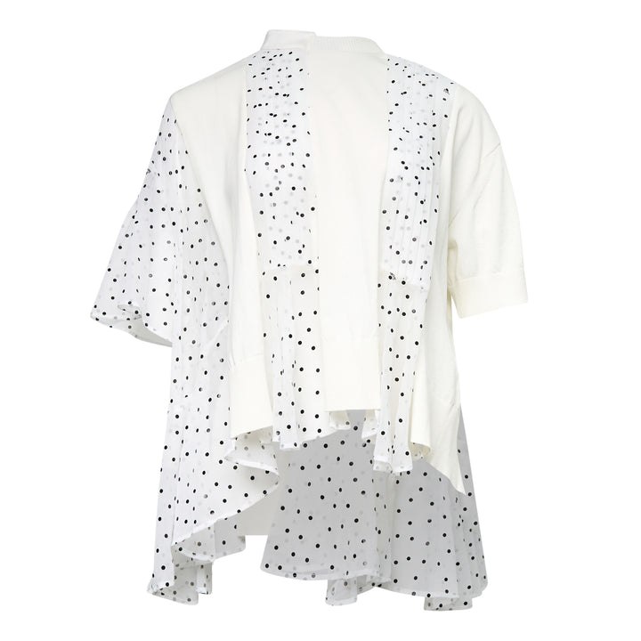 sacai Polka Dot Pullover – Available at Club 21, Official Retailer in Singapore, Malaysia & Thailand with Global Shipping Online