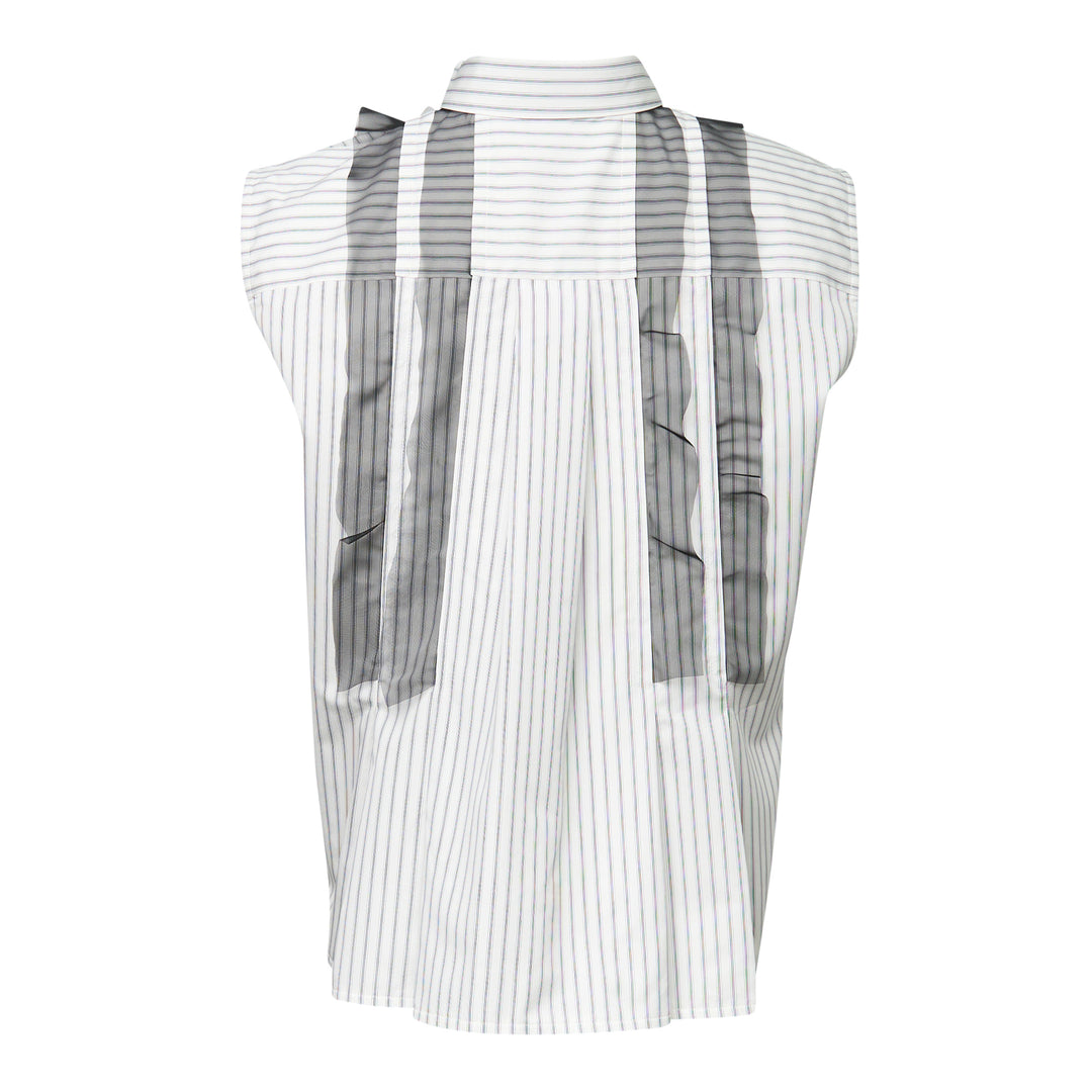 sacai Poplin Shirt – Available at Club 21, Official Retailer in Singapore, Malaysia & Thailand with Global Shipping Online