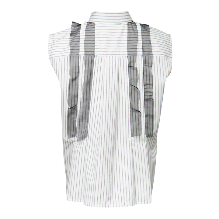 sacai Poplin Shirt – Available at Club 21, Official Retailer in Singapore, Malaysia & Thailand with Global Shipping Online