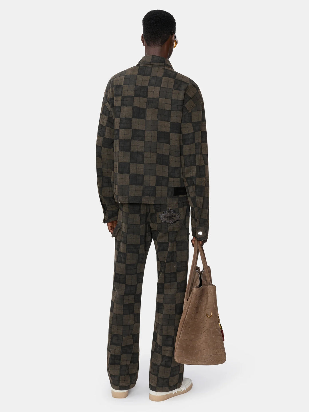 Checkered Work Jacket