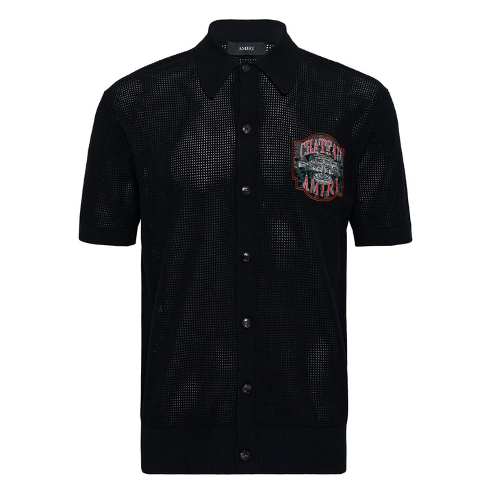 AMIRI Chateau Crochet Shirt