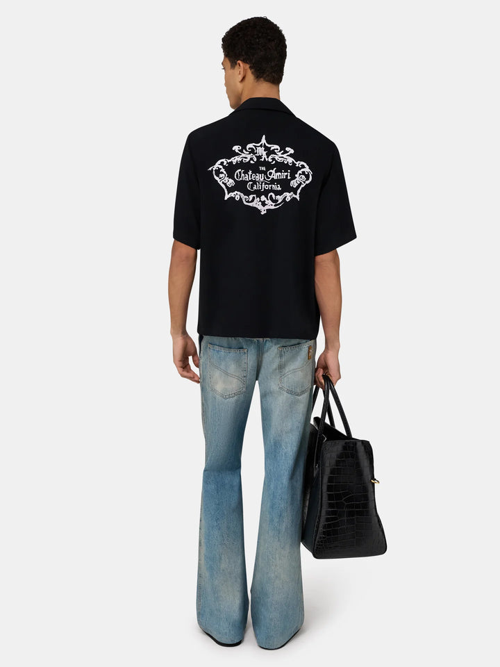 AMIRI Chateau Crest Camp Shirt