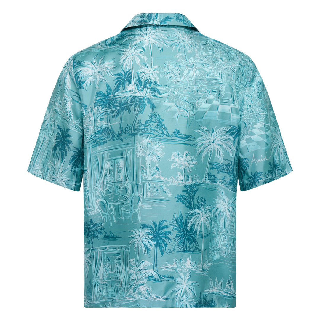 AMIRI Chateau Sketch Bowling Shirt