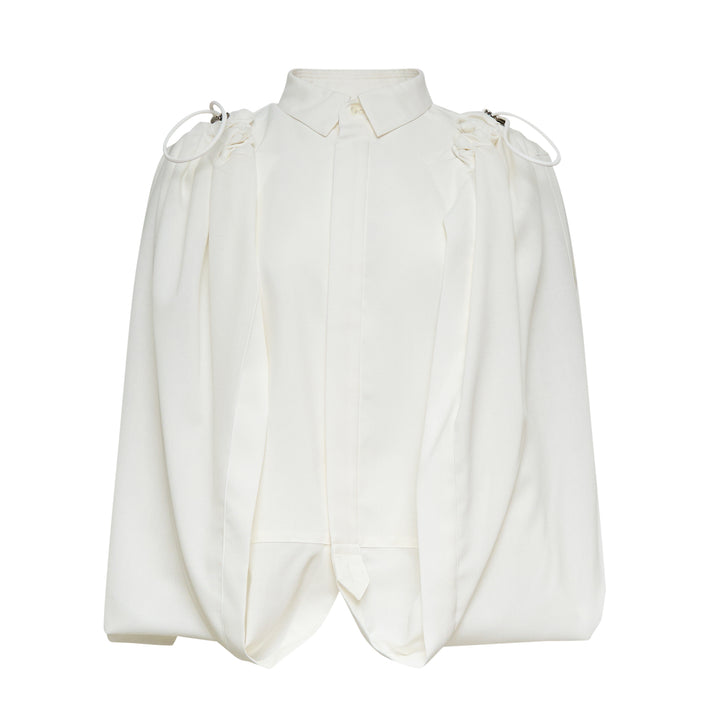 sacai Wool Suiting Shirt – Available at Club 21, Official Retailer in Singapore, Malaysia & Thailand with Global Shipping Online