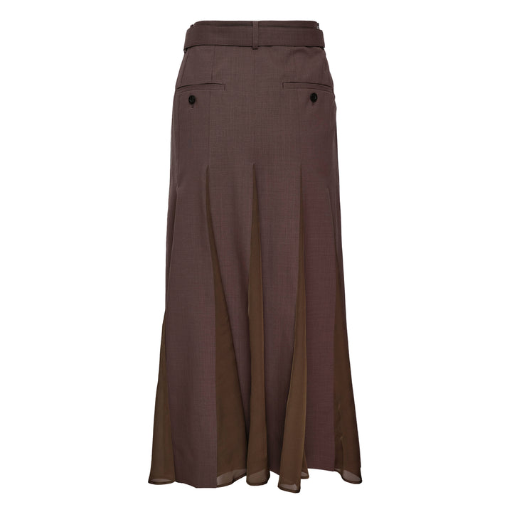 Wool Suiting Skirt