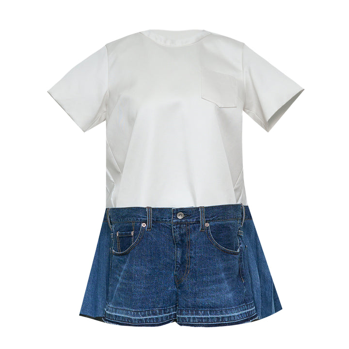 sacai Denim Dress – Available at Club 21, Official Retailer in Singapore, Malaysia & Thailand with Global Shipping Online