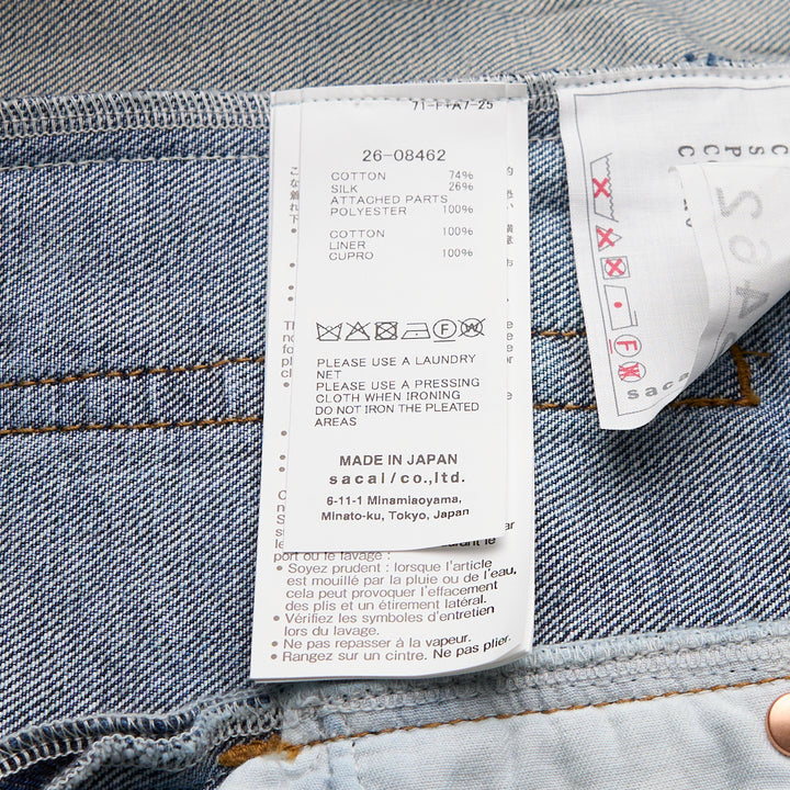 sacai Denim Dress – Available at Club 21, Official Retailer in Singapore, Malaysia & Thailand with Global Shipping Online