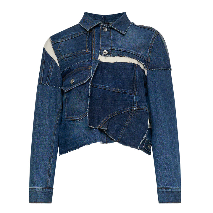 sacai Denim Jacket – Available at Club 21, Official Retailer in Singapore, Malaysia & Thailand with Global Shipping Online