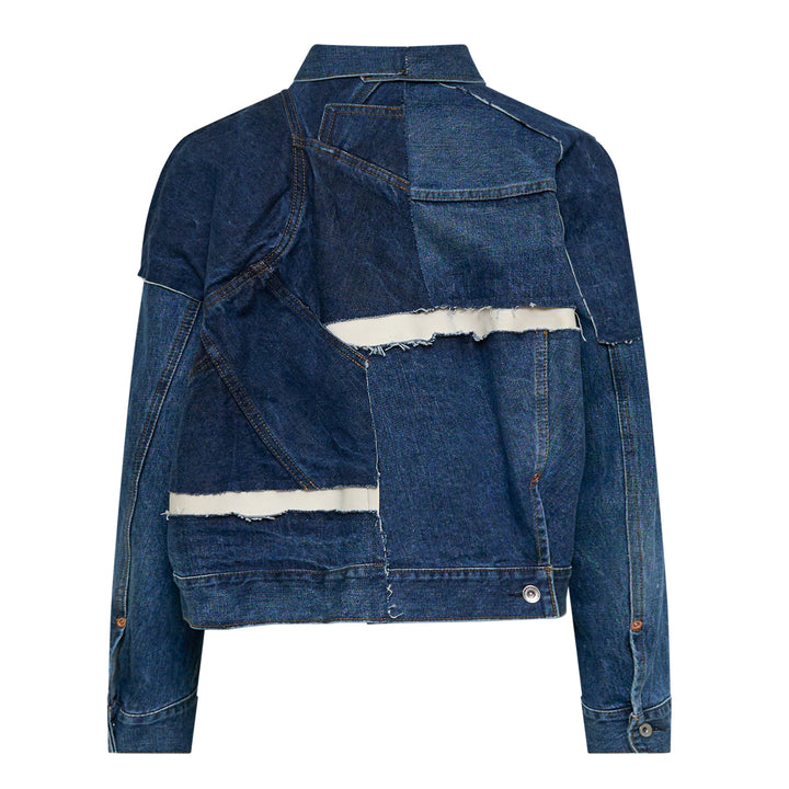 sacai Denim Jacket – Available at Club 21, Official Retailer in Singapore, Malaysia & Thailand with Global Shipping Online