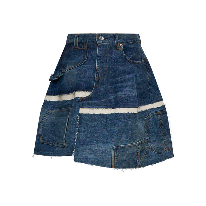 sacai Denim Skirt – Available at Club 21, Official Retailer in Singapore, Malaysia & Thailand with Global Shipping Online