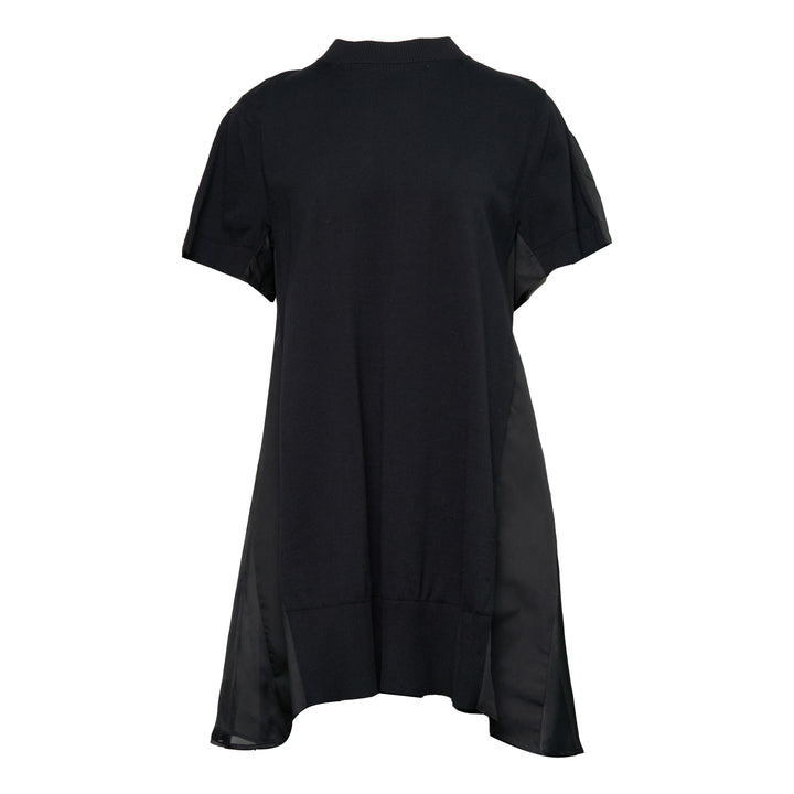 Poplin x Cotton Knit Dress