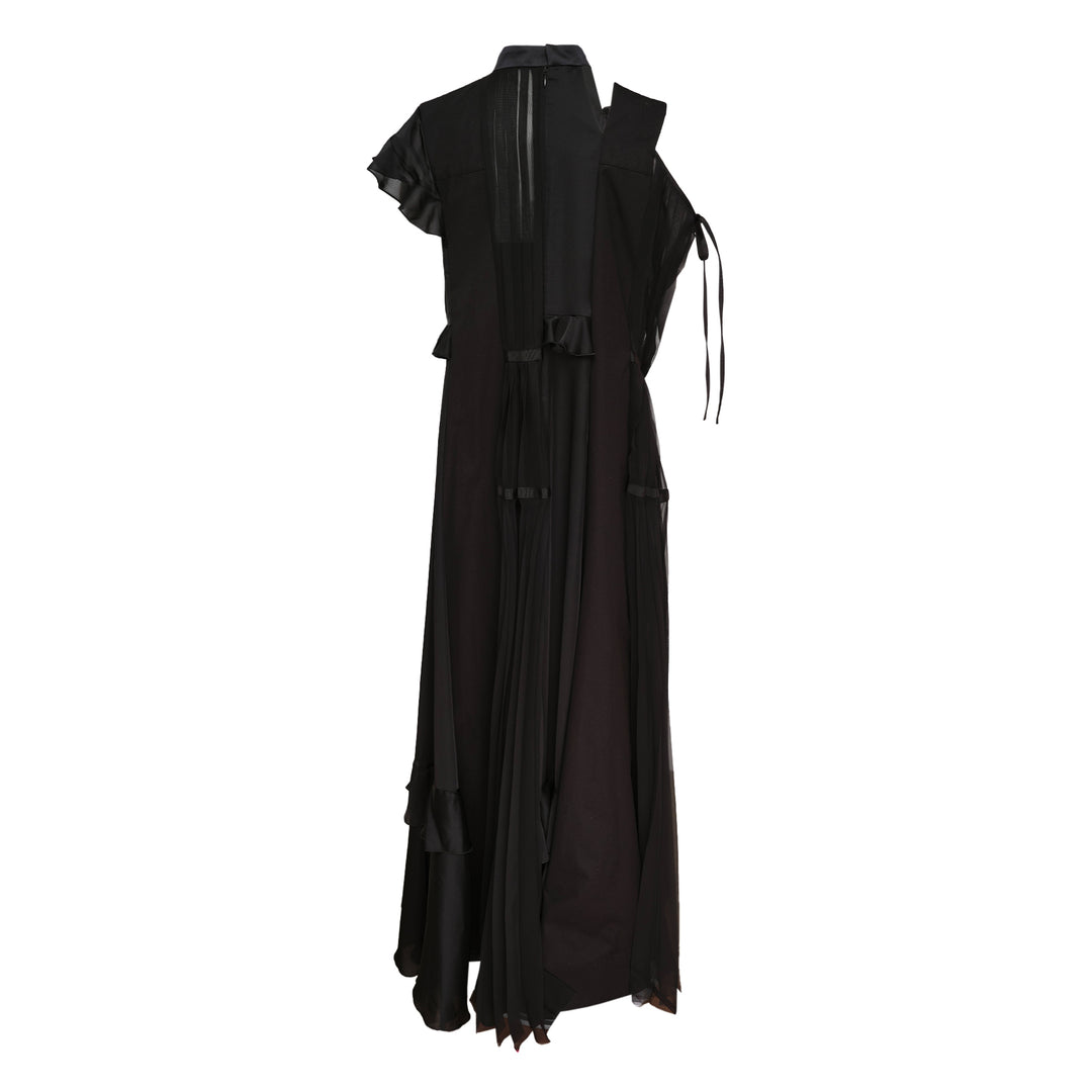 sacai Fabric Mix Dress – Available at Club 21, Official Retailer in Singapore, Malaysia & Thailand with Global Shipping Online