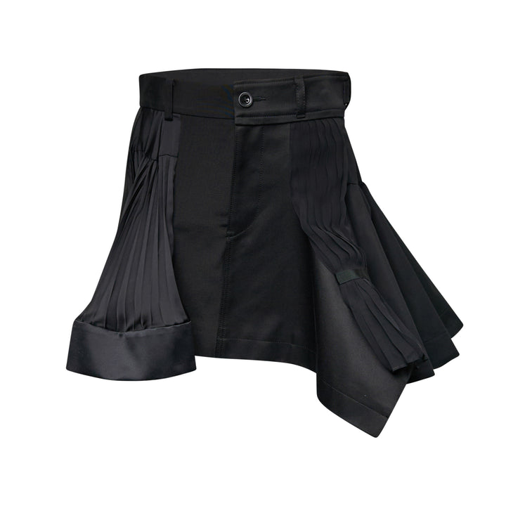 sacai Fabric Mix Skirt – Available at Club 21, Official Retailer in Singapore, Malaysia & Thailand with Global Shipping Online