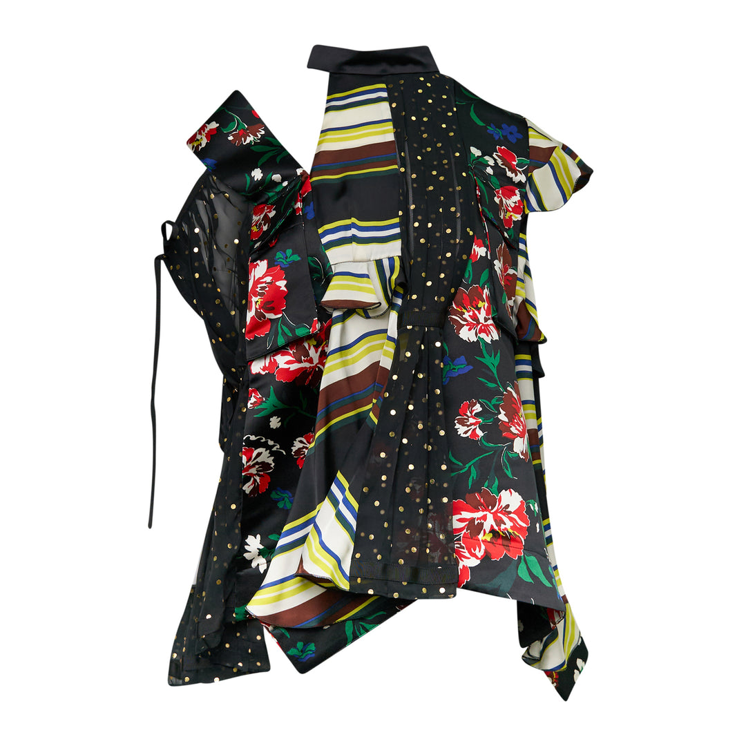 sacai Pattern Mix Pullover – Available at Club 21, Official Retailer in Singapore, Malaysia & Thailand with Global Shipping Online
