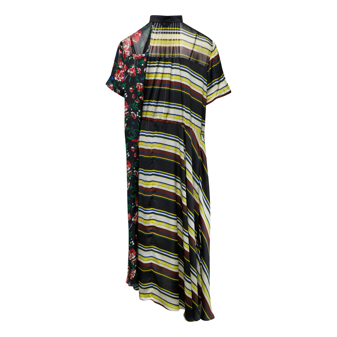 sacai Pattern Mix Dress – Available at Club 21, Official Retailer in Singapore, Malaysia & Thailand with Global Shipping Online