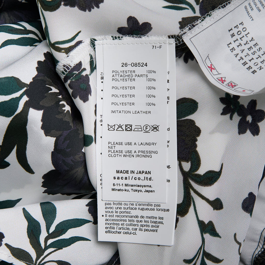 sacai Pattern Mix Dress – Available at Club 21, Official Retailer in Singapore, Malaysia & Thailand with Global Shipping Online