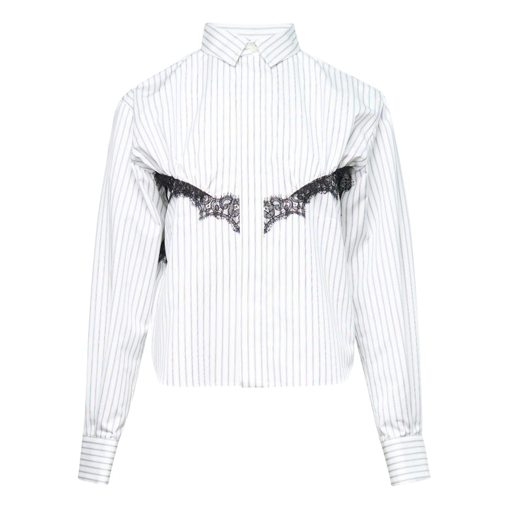 sacai Poplin Shirt – Available at Club 21, Official Retailer in Singapore, Malaysia & Thailand with Global Shipping Online