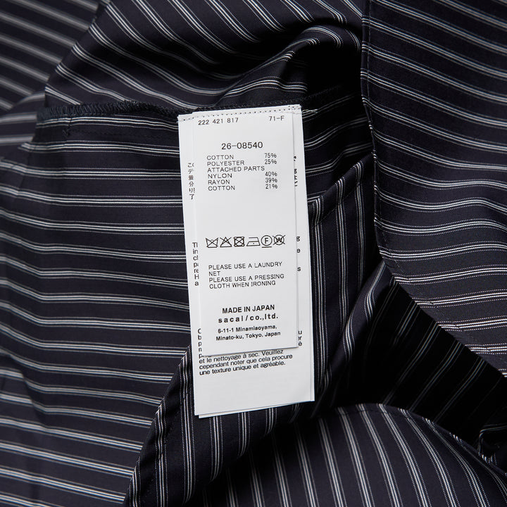 sacai Poplin Dress – Available at Club 21, Official Retailer in Singapore, Malaysia & Thailand with Global Shipping Online