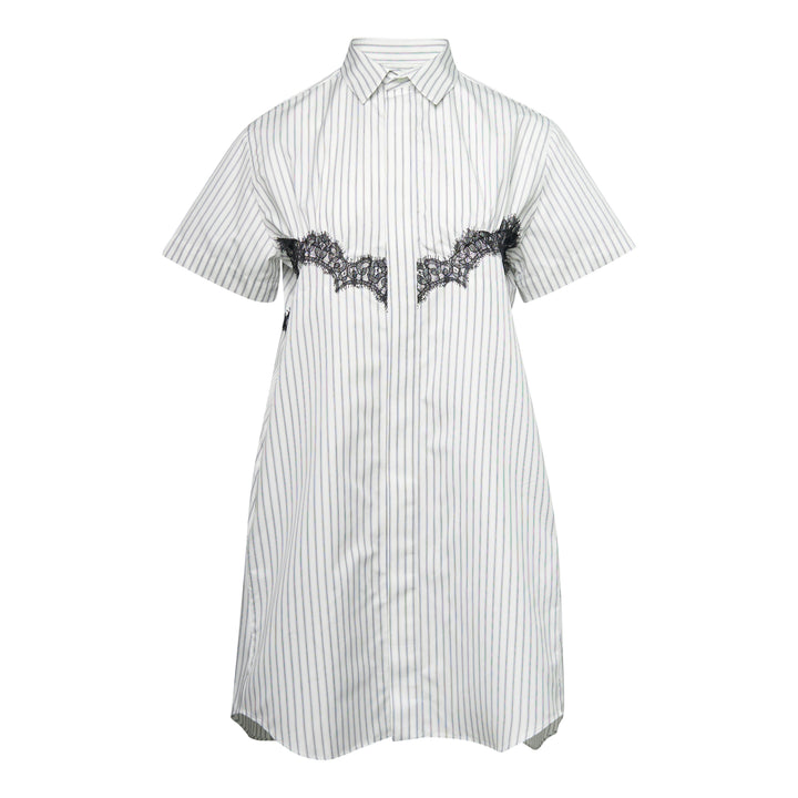 sacai Striped Poplin Dress – Available at Club 21, Official Retailer in Singapore, Malaysia & Thailand with Global Shipping Online