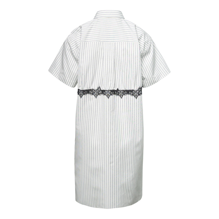 sacai Striped Poplin Dress – Available at Club 21, Official Retailer in Singapore, Malaysia & Thailand with Global Shipping Online