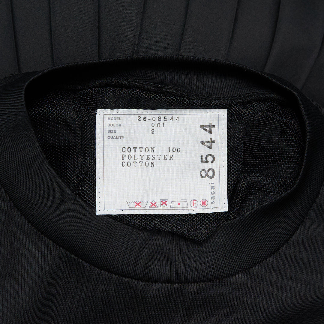 sacai Poplin x Cotton Jersey T-Shirt – Available at Club 21, Official Retailer in Singapore, Malaysia & Thailand with Global Shipping Online